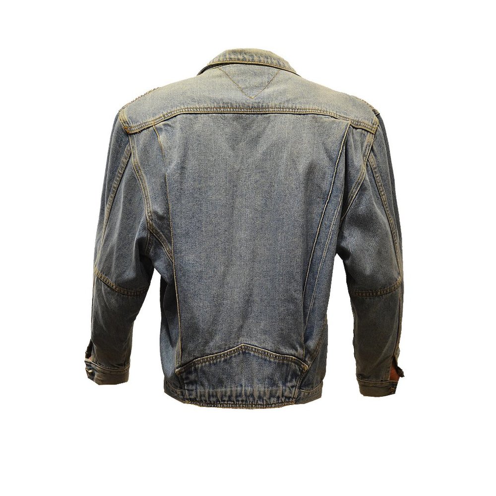 Tommy Hilfiger Faded and Distressed Denim Jacket